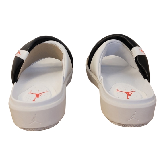 Women's Size 9 Jordan Sophia Slide Slippers 'Black/Off White' (DO8863-100) - Picture 4 of 16